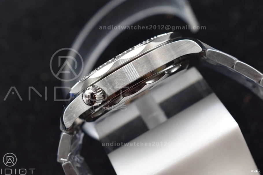 1:1 SS Edition A8800 Diver Ceramic Seamaster Black Dial VSF 300M Black Best On Bracelet 0426